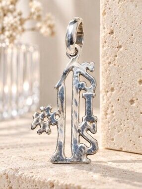 Rousseau #1 Sister Sterling Silver 925 Pendant Charm Canada 1"